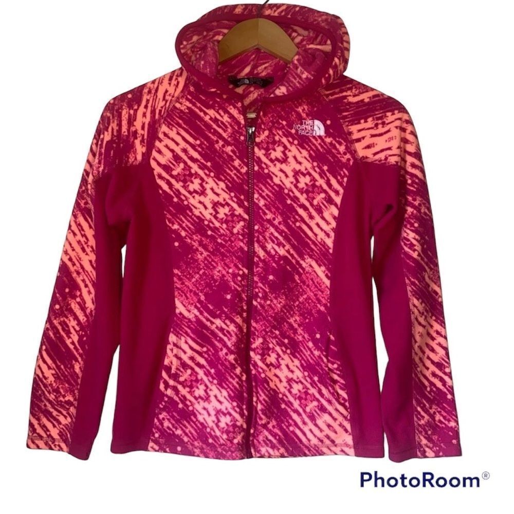THE NORTH FACE Fleece Jacket Tie Dye Full Zip Hoodie